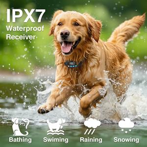 Outdoor Electronic Wireless Gps <b>Dog</b> Fence <b>Collar</b> System <b>For</b> <b>Dog</b> Wireless Boundary Fence Wireless With Waterproof <b>Collar</b> - Product Image 4