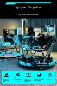 Máquina de Carreras de Autos a Monedas, Juego de Diversión de Metal y Plástico para Interiores, Equipo de Entretenimiento para Centros Comerciales y Salas de Juegos - Product Image 1