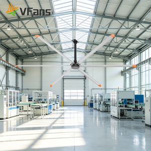 VFans Ventilatore da Soffitto Industriale HVLS 5.5-7.3m con Motore a Magneti Permanenti per Ventilazione di Fabbriche e Magazzini - Product Image 1