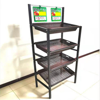 Beste Kwaliteit Groenten En Fruit Display Rack Fruit Groente Gondel Rekken