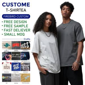 T-shirt uni en coton 100% de haute qualité pour homme, taille plus, surdimensionné, impression numérique personnalisée, faible MOQ - Product Image 1