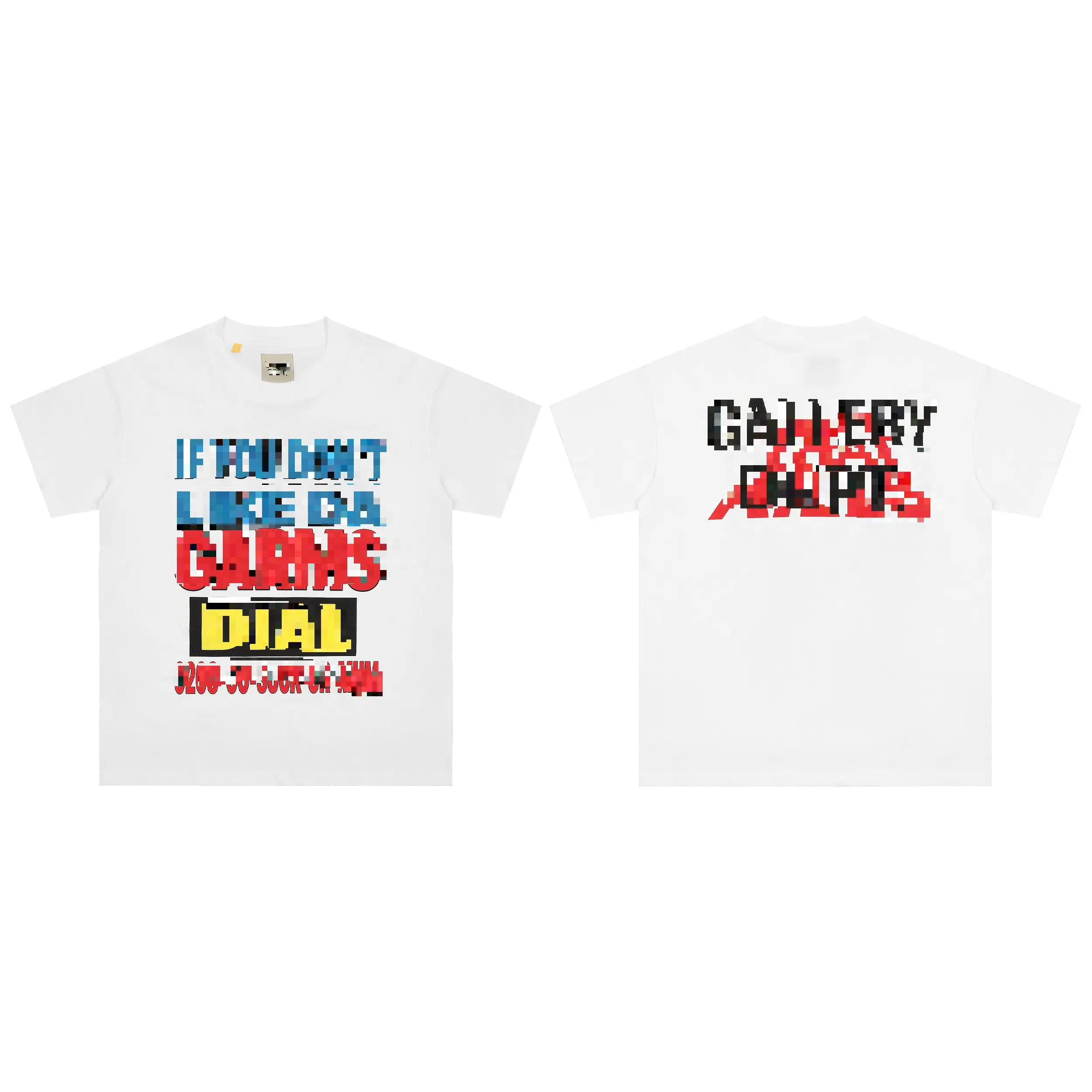 I:I Avinie Online T-shirt graphique de graffiti OEM personnalisé Galerie Streetwear T-shirt de marque Heavyweight Dept pour hommes et femmes