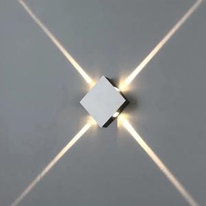 Modern Creative Cross <b>Star</b> LED Square Wall Lamp Wash Wall <b>Light</b> Bar KTV Hotel Corridor Background Wall Decoration Luminaire - Product Image 3