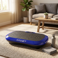 Plaque d'exercice unisexe pour tout le corps Puissance maximale Vibration et oscillation Matériau ABS Massage fou pour usage domestique