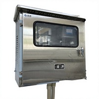 Boîtier Électrique Industriel en Acier Inoxydable Verrouillable IP65 220V/380V, Panneau Métallique, Boîte de Distribution Électronique