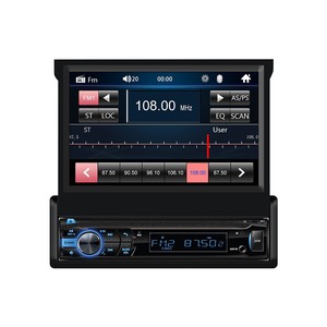 Reproductor MP5 Retráctil de 7 Pulgadas para Automóvil con Ranura para Tarjeta, Llamadas Bluetooth, Prioridad de Reversa, Radio MP3 y FM - Product Image 2
