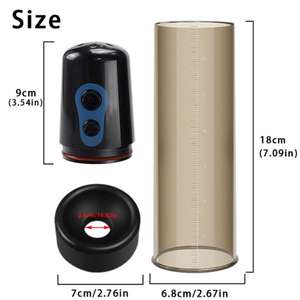 Alat Pembesar Penis Pompa Penis Extender Mainan Seks untuk Pria Masturbator Pria Pompa Vakum Juguetes Sexuales Mainan Seks Dewasa% - Product Image 5