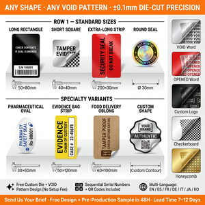 Étiquettes adhésives en <span class=keywords><strong>acrylique</strong></span> holographiques anti-contrefaçon, personnalisées et imprimées, pour autocollants de contrôle du panneau avant des téléphones mobiles - Product Image 5