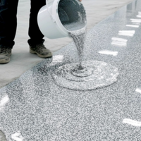 Piso Epóxico Decorativo CNMI para Pisos de Mármol, Revestimiento de Piso de Concreto y Mármol sin Costuras