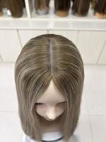 Perruques en Cheveux Humains Vierges à 100% avec Base en Soie, Bonnet Transparent et Respirant, Aspect Naturel – Vente en Gros