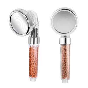 Pomme de douche à DEL à 3 jets économe en énergie avec affichage de la température du bras et filtre minéral Caractéristique d'économie d'eau - Product Image 3