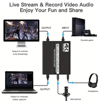 Carte de Capture vidéo HDMI 4K de haute qualité HDMI vers USB 3.0 boîte de cartes de Capture Audio vidéo pour l'enregistrement de jeu en direct