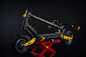 Teverun Blade skuter listrik <span class=keywords><strong>Mini</strong></span> 60V Ultra, ban listrik 60V Ultra dengan baterai 27ah 70km/jam kecepatan dua Motor 10*2025 stok AS 3.0 - Product Image 5