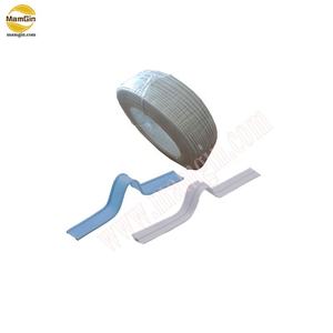 หน้ากากแกนคู่จมูกบาร์ลวดโลหะคู่จมูกสะพานลวดเดี่ยวหน้ากากสายโลหะลวดจมูก - Product Image 1