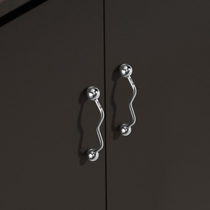<b>Cabinet</b> Door Handles Zinc Alloy Minimalist Style Wardrobe Bar Handle Durable - Product Image 2
