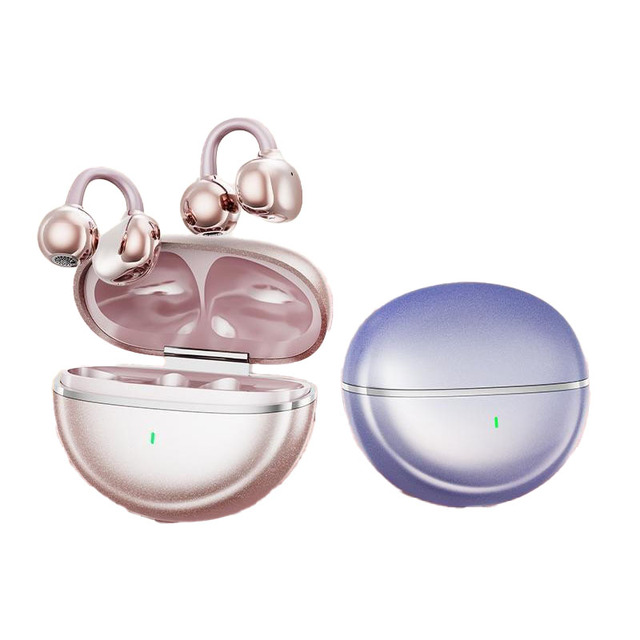 JL Wireless Earbuds Open Ear Clip on Sports 6.0 ENC Noise Cancellation IPX4 Waterproof High Resolution Audio