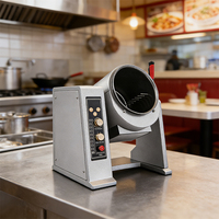 Friteuse automatique pour la cuisson des protéines végétales en restaurant végétalien, idéale pour le tofu, le tempeh et le seitan