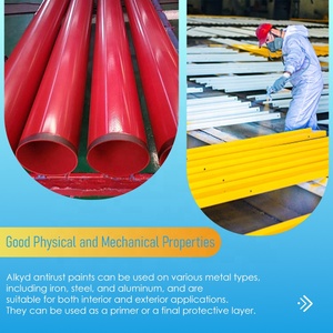 Recubrimiento de Pintura para Tuberías de Acero, Recubrimiento Alquídico Antioxidante para Superficies Metálicas Oxidadas, Anticorrosivo - Product Image 4