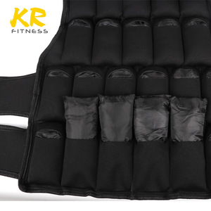 Fitness Training 10/20/30kg gilet ponderato regolabile comodo gilet da allenamento per il peso corporeo - Product Image 5