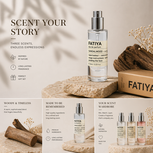 FATIYA 3-piece Women's Luxury Sulfate Free Perfume Gift <b>Set</b>-<b>Essential</b> <b>Oil</b> EDP Long-lasting Floral Fragrance for Dates - Product Image 5