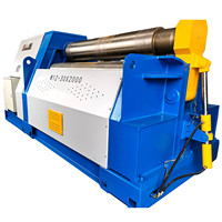 Raintech - Roladora Hidráulica CNC de 4 Rodillos para Láminas Metálicas