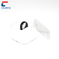 Vente flash Nouvelle bague en céramique NFC personnalisée RFID Bague de paiement intelligente en céramique NFC