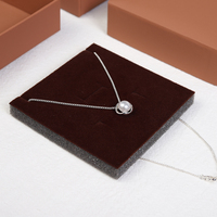 Emballage de boîte de coffret de bijouterie premium recyclé organique bracelet collier bague boucle d'oreille