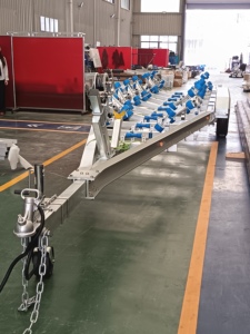 <span class=keywords><strong>Remorque</strong></span> marine en alliage d'aluminium à <span class=keywords><strong>double</strong></span> essieu de 8 m de long avec freins hydrauliques, <span class=keywords><strong>remorque</strong></span> <span class=keywords><strong>bateau</strong></span> à <span class=keywords><strong>double</strong></span> essieu de 26 pieds - Product Image 5