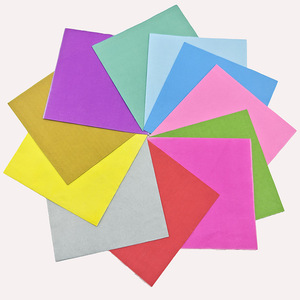 Hanlin Paper Napkins Square 4 Fold Disposable Colorful For Birthday Parties - Product Image 2