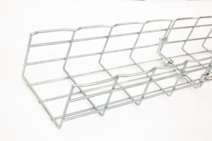 औद्योगिक केबल प्रबंधन के लिए 304/316 स्टेनलेस स्टील तार जाल केबल ट्रे आग प्रतिरोध - Product Image 4