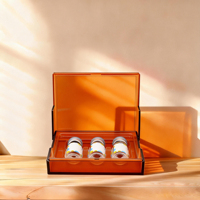 Boîte de rangement portable rectangulaire personnalisée pour ampoules et pilules, étanche et opaque, en plastique, pour médicaments liquides