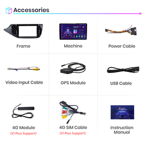 Junsun-Autoradio Android V1 <span class=keywords><strong>RU</strong></span> sans fil CarPlay pour KIA CEED JD Cee'd 2012-2018 Android Auto GPS Navigation Car Radio Multimedia Car Stereo - Product Image 6