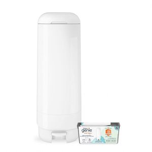 Boîte de remplacement pour poubelle à couches Genie EasyRoll, matériau EVOH haute performance désodorisant, modèle épaissi Dx-09-10, rouleau de 30/25 sacs de remplacement - Product Image 1