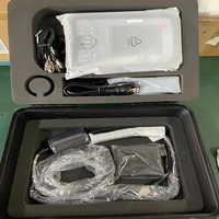 Appareil d'échographie vétérinaire DMSU01, portable, noir et blanc, avec batterie de 4 heures, pour bovins, chevaux, chiens, moutons, chats