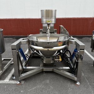 Công Nghiệp Tự Động Hành Tinh Nấu Ăn Pan Cho Mứt Nước Sốt Súp Đường Thực Phẩm Hơi Nước Gas Điện Nghiêng Nấu Ăn Nồi - Product Image 1