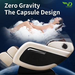 Silla de masaje eléctrica Shiatsu de lujo moderna de alta calidad precio de fábrica incluye música Bluetooth masaje de sillón de pie de cuerpo completo - Product Image 3