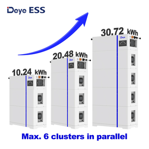 แบตเตอรี่สำรองพลังงานสำหรับบ้านแบบเรียงซ้อนได้ deye AI-W5.1-B BMS 51.2V 100AH ความจุ 5kwh 10kwh 20kwh 30kwh LiFePo4 สำหรับระบบโซลาร์เซลล์บ้าน - Product Image 3