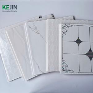 Panneau De Techo Suspendido Decoracion Intérieur 10FT * 7.5mm/8.5mm/9.5mm Panneau De Pared Panneau De Techo De <span class=keywords><strong>PVC</strong></span> - Product Image 6