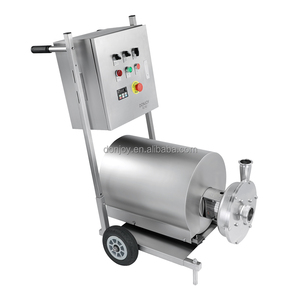 DONJOY Pompe émulsifiante et homogénéisante monophasée en acier inoxydable 316L de qualité alimentaire, homogénéisateur de lait laitier - Product Image 3