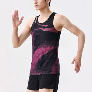 Camiseta Deportiva de Alta Calidad para Hombre, de Secado Rápido, Transpirable, 100% Poliéster, con Estampado Digital, Informal, para Gimnasio - Product Image 1