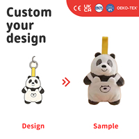 Peluche d'éléphant bébé personnalisée OEM, jouet en peluche gris doux avec chapeau d'anniversaire et couche pour cadeaux de crèche