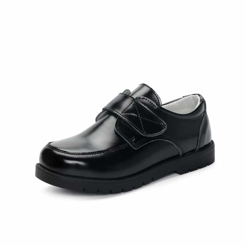 Wholesale Children Black Dress Shoes Kids Boys Leather School Shoes