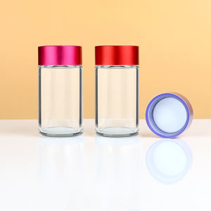 Botella de Vidrio con Impresión de Calcomanías a Color Personalizadas, con Tapa de Aluminio Electrochapada a Prueba de Niños - Product Image 4