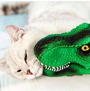 Jouets interactifs homme-chat effrayant chats taquiner les chats artefact fournitures pour animaux de compagnie marionnette à main de requin - Product Image 3