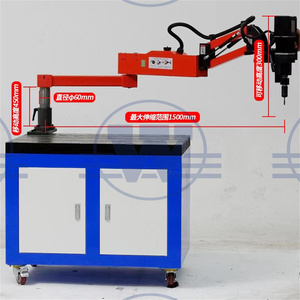 เครื่องเจาะซีเอ็นซีจีน เครื่องเจาะแบบใช้ลมบนแท่นพร้อมระบบต๊าปเกลียว - Product Image 3