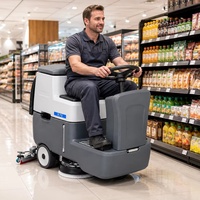 Mesin Penggosok Lantai Otomatis Heavy-Duty X70 dengan Fungsi Penghisap untuk Situs Industri
