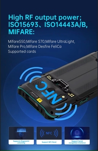 6.0 32GB Android13 4G/5G Gồ Ghề PDA 5000MAh Cầm Tay 2D NFC Thẻ Tín Dụng Skimmer Máy Quét Mã Vạch Thiết Bị Đầu Cuối Dữ Liệu Collector - Product Image 5