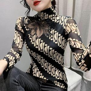 Maglietta da <span class=keywords><strong>donna</strong></span> nuova camicia da lavoro pesante a maniche lunghe con <span class=keywords><strong>maglia</strong></span> in pile - Product Image 6