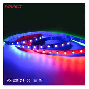 Dc12v kỹ thuật số 5050 <span class=keywords><strong>RGB</strong></span> LED Strip được xây dựng trong IC cho cảnh quan Ws2815 thông minh dải đèn 60 địa chỉ <span class=keywords><strong>RGB</strong></span> pixels mỗi mét - Product Image 3