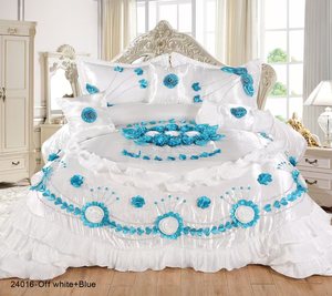 Sang trọng 6 cái cotton đám cưới Comforter Set cho vua giường - Product Image 2